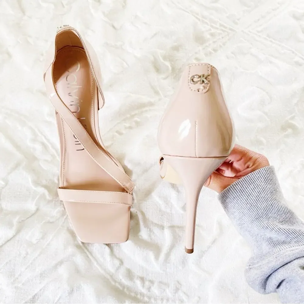 BOGO Calvin Klein Tracy Patent Sandal Size 10